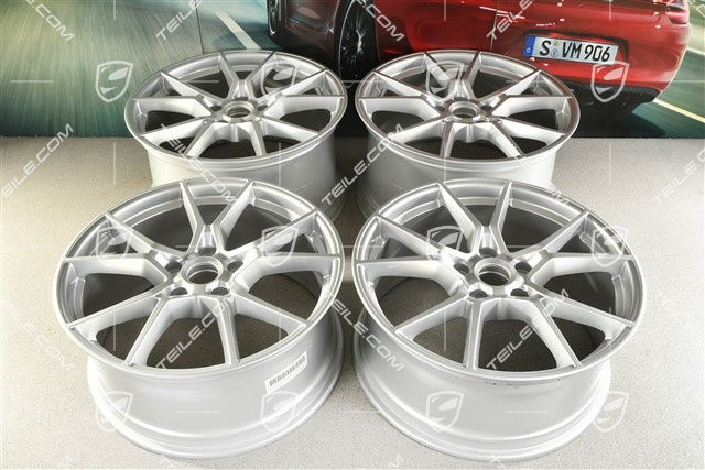 20-inch Cayenne S wheel rim set, 10,5J x 20 ET64 + 9J x 20 ET50