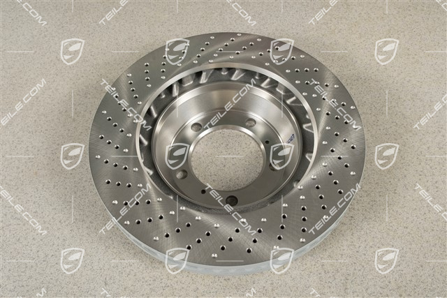 Brake disc, C2S/C4S/GTS  with central lock, R