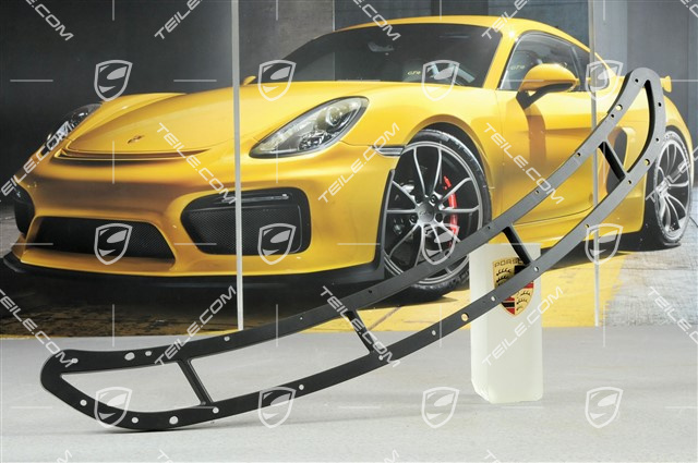 Retaining frame upper, black