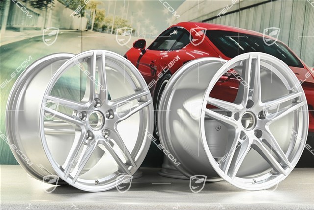 19-inch Carrera VI rim set, 8,5J x 19 ET50 + 11J x 19 ET77, for winter use