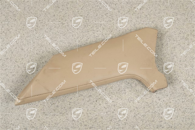 Mittelkonsole, Blende seitlich, Leder, Tartufo, hell, L