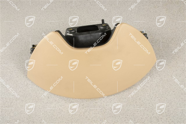 Instrumentenhutze / Schalttafelverkleidung Abdeckung, Kunstleder, Luxorbeige