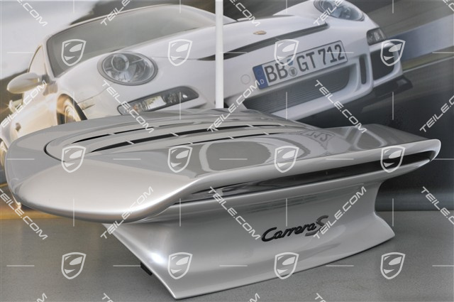 Spoiler tylny Turbo S, zawiera maskę tył (pokrywa silnika), komplet z kratką i wszystkimi drobnymi częściami