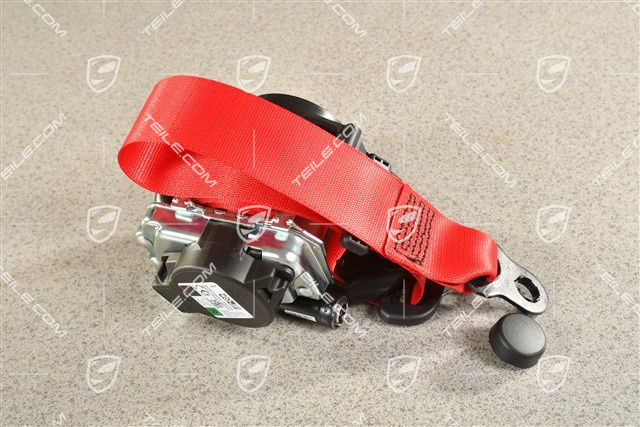 Coupe / Targa, Sicherheitsgurt, Vorne, Indischrot, USA, R