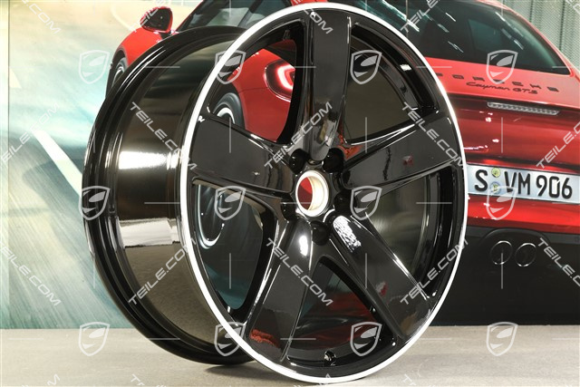 19" Felga Macan Sport Classic, 9J x 19 ET21, czarny wysoki połysk