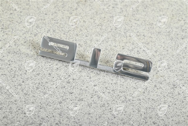 Emblem Logo Badge "912", Silver