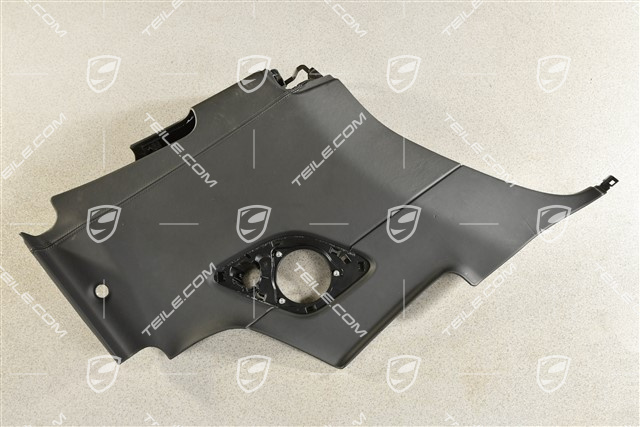 Seitenwandverkleidung, Leder, Schwarz, Cabrio, L