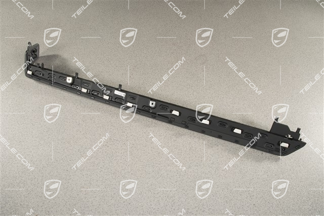 Dashboard trim, Carbon, Passenger side