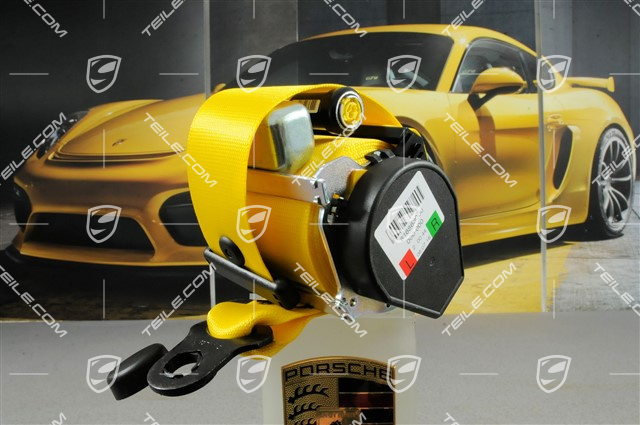 Pas bezpieczeństwa, żółty Racing Yellow, L=R Pas bezpieczeństwa, żółty Racing Yellow, L=R