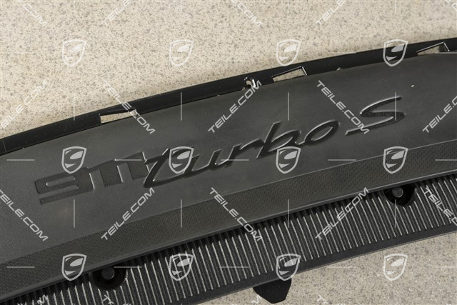 Spoiler kompletny Turbo S, czarny