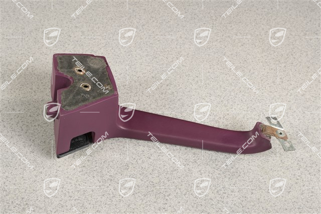 Haltegriff, Kunstleder, Magenta, R