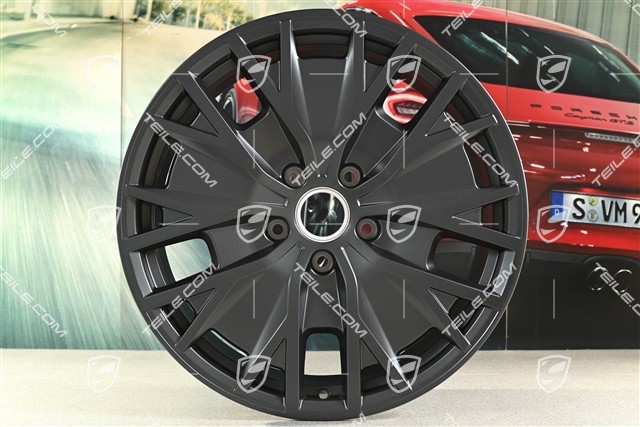 20" Felgensatz Turbo S Aero Design, 9J x 20 ET54 + 11J x 20 ET60, in Anthrazitgrau