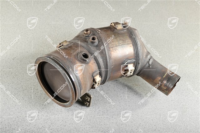 Integrated catalytic converter, with GPF, cyl. 4-6, R