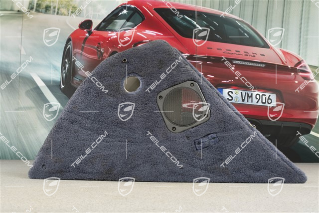 Seitenwandverkleidung, cabrio, Teppich, Nachtblau, L