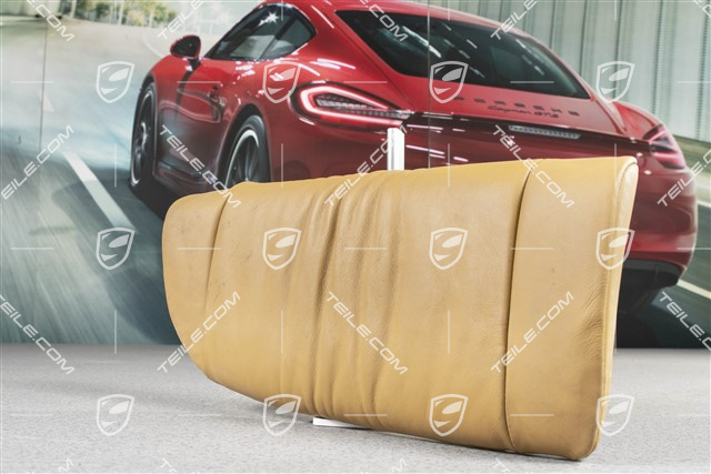 Rear / back seats, Lumbar support, Draped leather, Savanna beige, Convertible, L