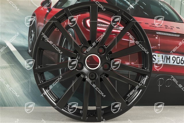 20" Felga "Panamera Design" / GTS, 9,5J x 20 ET71, czarny satynowy półmat