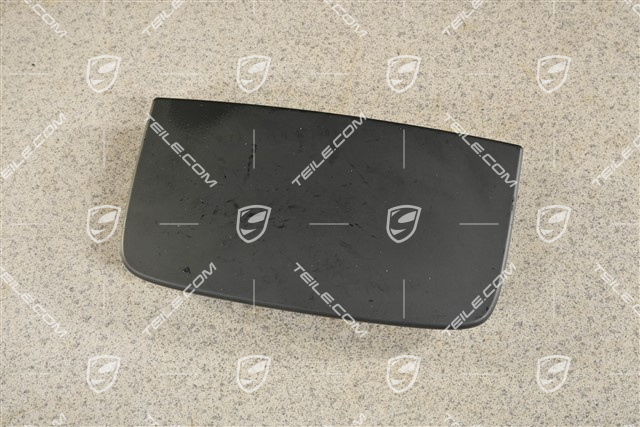 Abdeckblende, Mittelkonsole Hinten, Schwarz