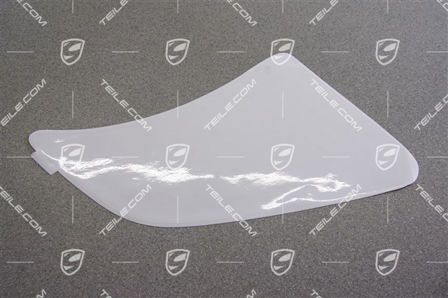 Stone guard decal for side panel, L