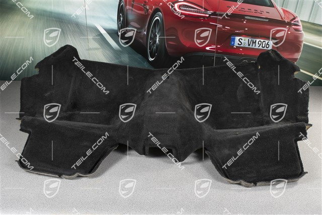 Klebeteppich, Cabrio, Schwarz