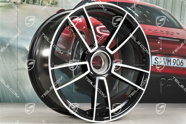 20+21" Felgensatz Turbo Sport 4, Felgen: vorne 9J x 20 ET41 + hinten 11,5J x 21 ET67