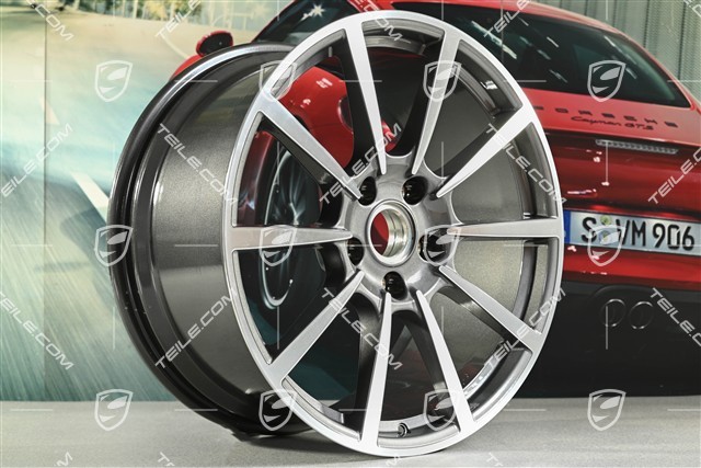 20-inch wheel Carrera Classic, 8J x 20 ET57 + 10J x 20 ET45, titanium dark