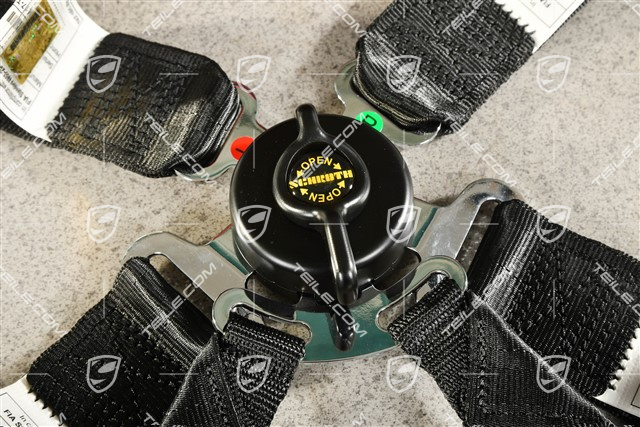 6-points belts, short version, black, GT4, SCHROTH, not valid after 2026