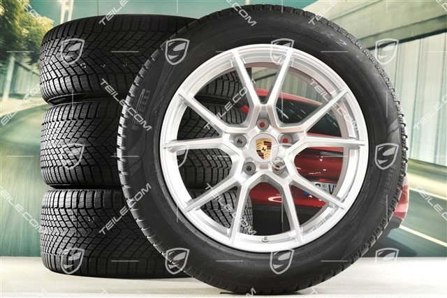 20-inch Cayenne S COUPE winter wheel set, rims 9J x 20 ET50 + 10,5J x 20 ET55 + NEW Pirelli winter tyres 255/55 R20 + 295/45 R20, with TPMS