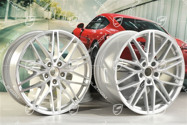21-inch wheel rim set Cayenne RS Spyder Design, 11J x 21 ET58 + 9,5J x 21 ET46