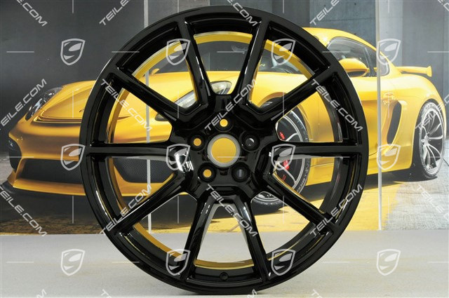 20" Felga "Macan SportDesign" 9J x 20 ET26, czarny wysoki połysk