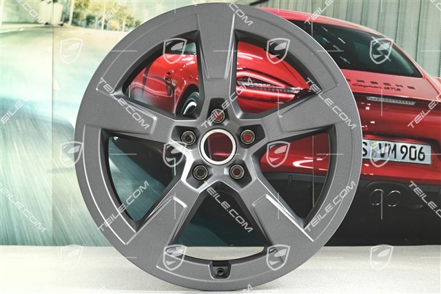 21" felga Macan Offroad, 10,5J x 21 ET47, popielaty - vesuvio grey