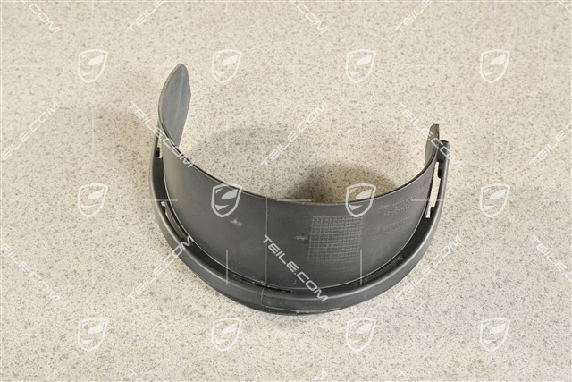 Tail pipe cover trim, Black matte, GTS 4.0, L