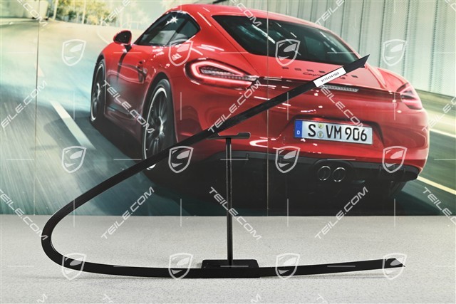 Zierleiste für Scheibendichtung, Schwarz, R