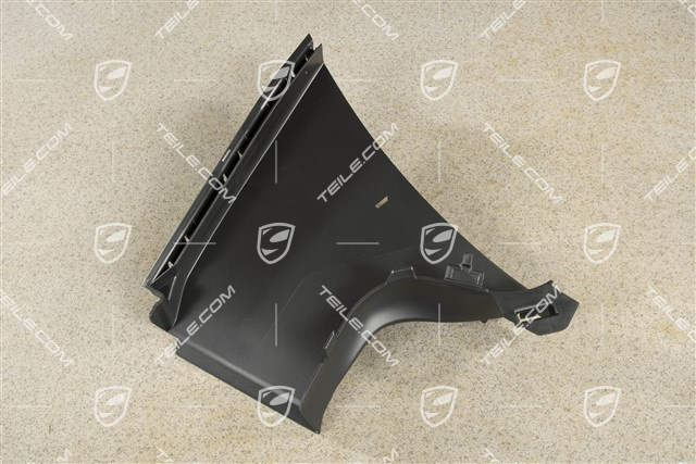 Prowadnica powietrza, czarny mat, Sport Design Package, L