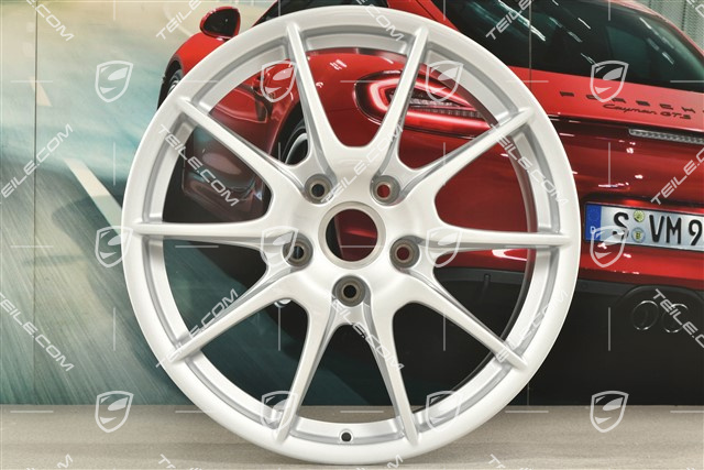 19" Felga Boxster Spyder, srebrna, 8,5J x 19 ET55