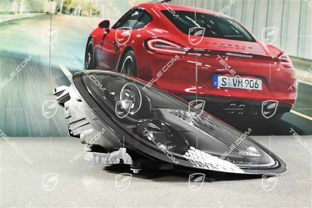 Bi-Xenon Scheinwerfer, dynamisches Kurvenlicht, in Schwarz, R