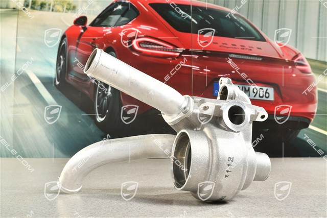 Thermostat housing, 4.8L S / GTS / Turbo / Turbo S