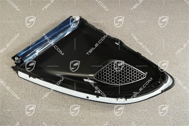 GT4RS Weissach Paket, Abdeckung Seitenfenster Lufteinlass, carbon glanzend, R