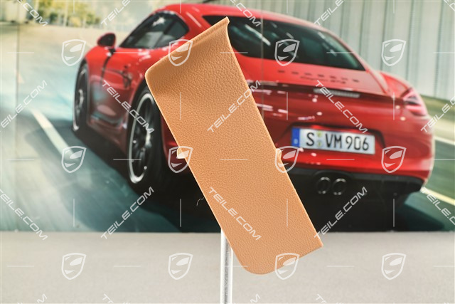 Abdeckblende für den Teppich unter dem Sitz, Sandbeige