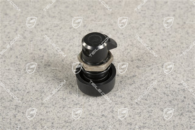 Glove compartment lock