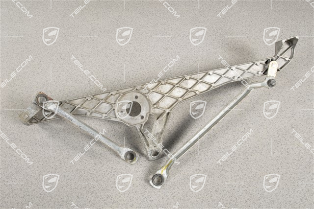 Windscreen wiper system crank drive,