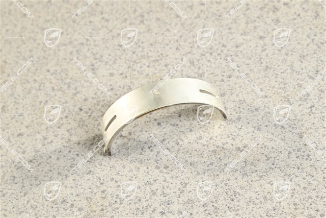 Crankshaft bearings, partial groove, Identification Yellow