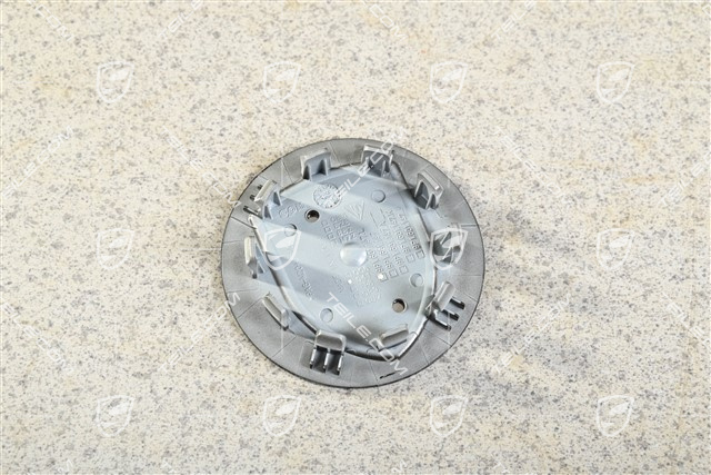 Dekielek koła, wklęsły, herb rod, czarny wysoki połysk