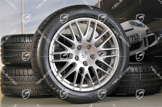 20-inch RS Spyder Design summer wheel set, 4 wheels 9J x 20 ET 57 + 4 tyres 275/45 R 20 110 Y XL, with TPMS