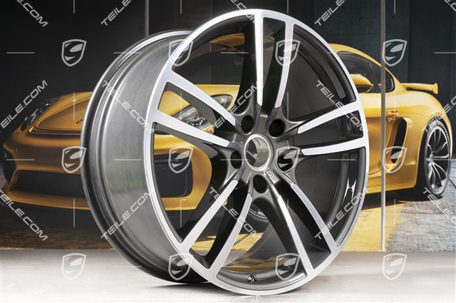21" Felga Cayenne Turbo, 9,5J x 21 ET46, Titanium