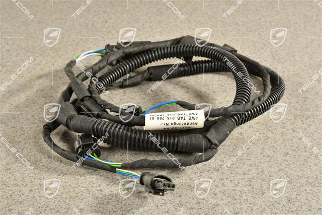 Rear bumper wiring harness, Park assist reversing camera