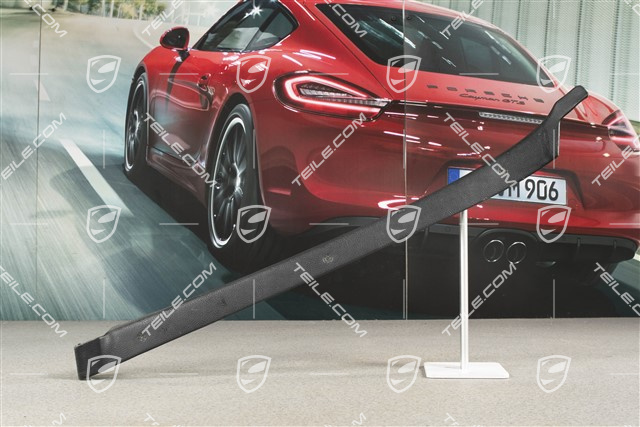 Fond-Schluesselleiste Seitenwandverkleidungsleiste, Kunstleder, Schwarz, Coupe, R