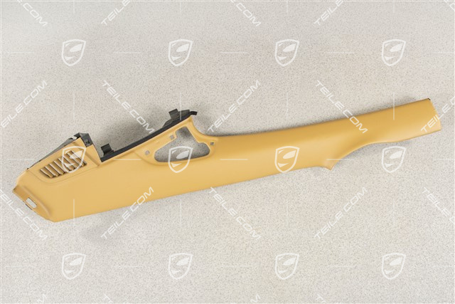 Tapicerka słupka C, Skóropodobna, Savannah beige, Coupe, R