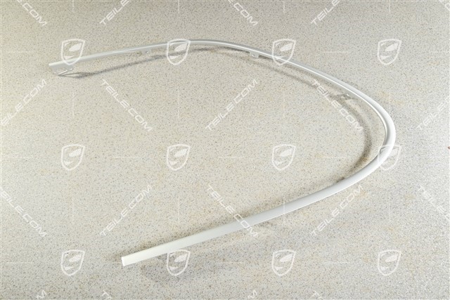 Rear window moulding, alu, L