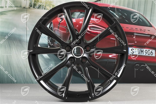 22-inch wheel rim BBS, 10J x 22 ET48, in blacksatin-mat
