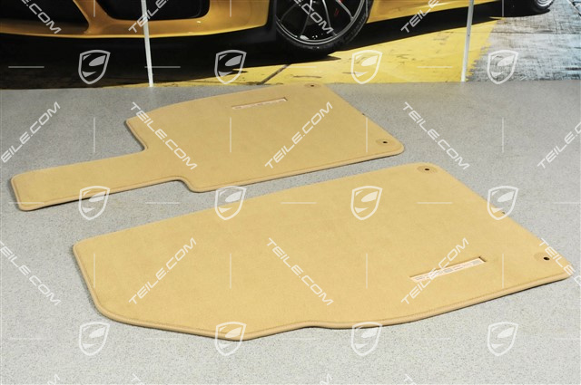 Fussmatten Satz, Rechtslenker / UK-Version, luxorbeige